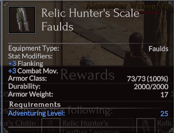 Relic Hunter's Scale Faulds