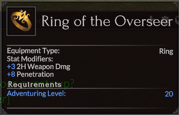 Ring of the Overseer