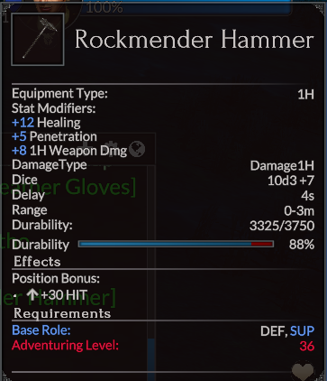 Rockmender Hammer