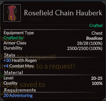 Rosefield Chain Hauberk