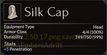 Silk Cap