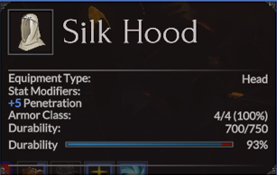 Silk Hood