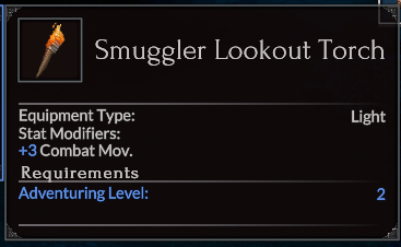 Smuggler Lookout Torch