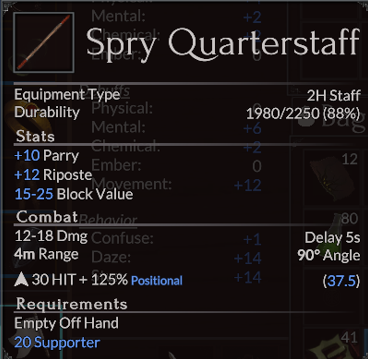 Spry Quarterstaff