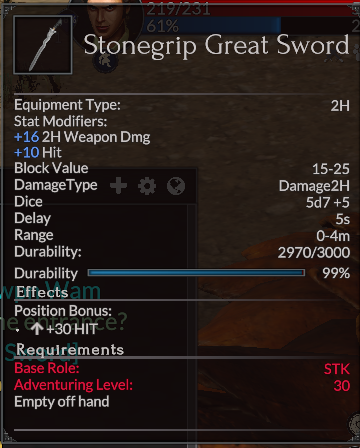 Stonegrip Great Sword