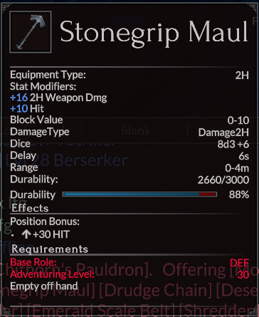 Stonegrip Maul