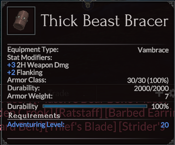 Thick Beast Bracer