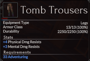 Tomb Trousers