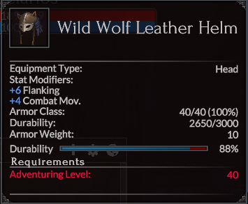 Wild Wolf Leather Helm